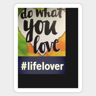#LifeLover Sticker